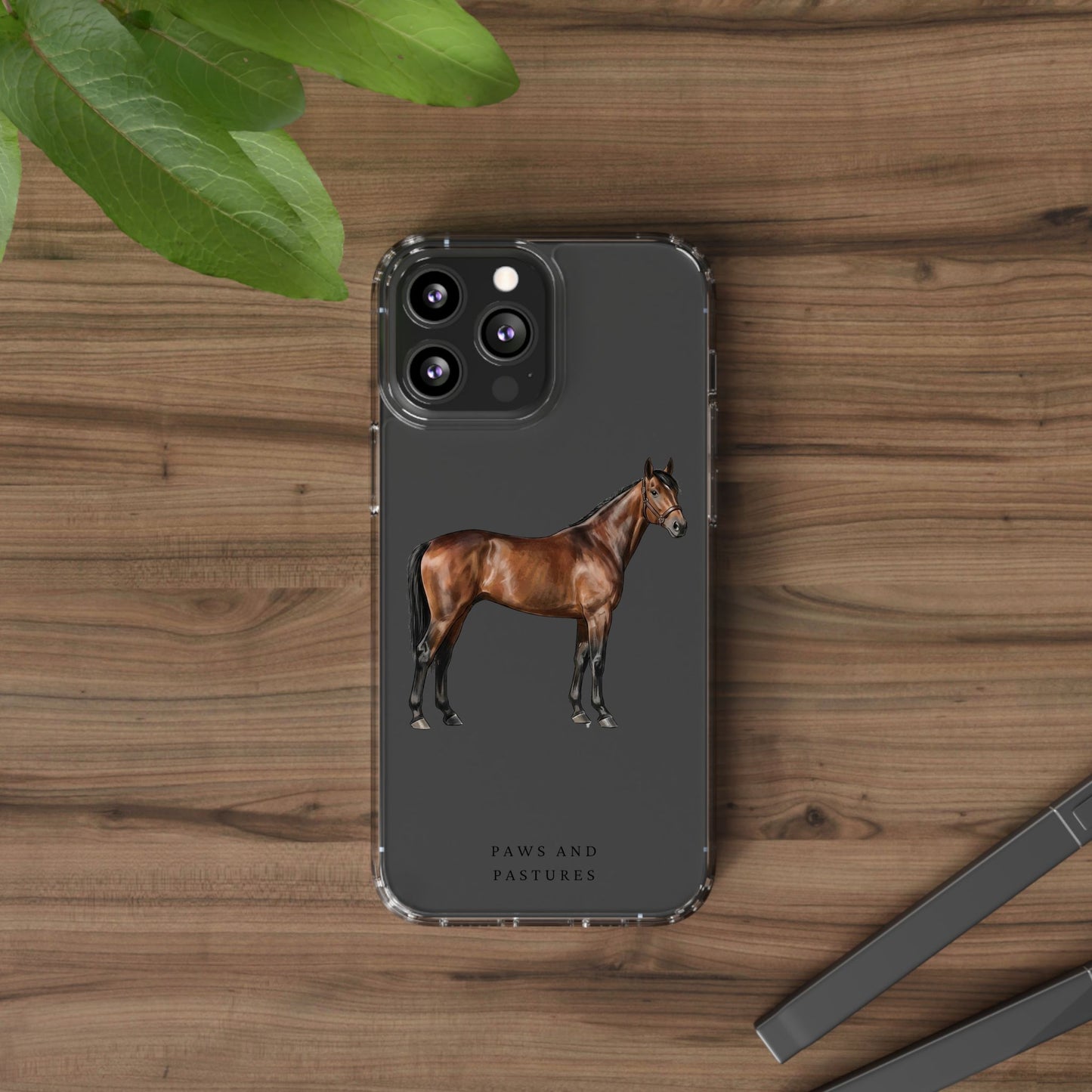 Horse iPhone Clear Case