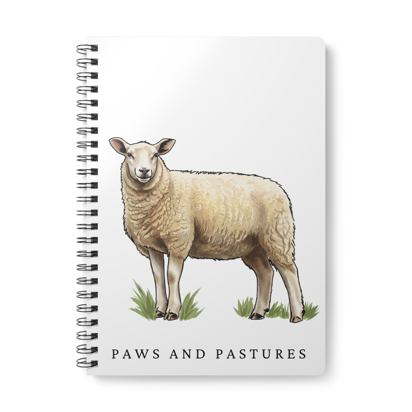 Sheep Illustration Notebook — A5