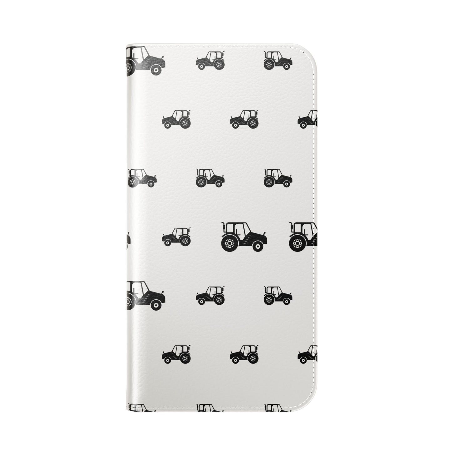 Tractor Pattern Flip Phone Case — Paws & Pastures Wallet Cover