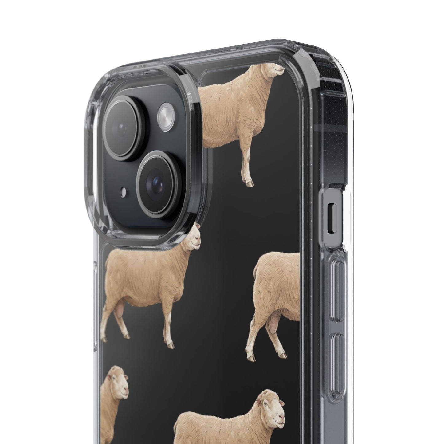Dorset Sheep Pattern iPhone Clear Case