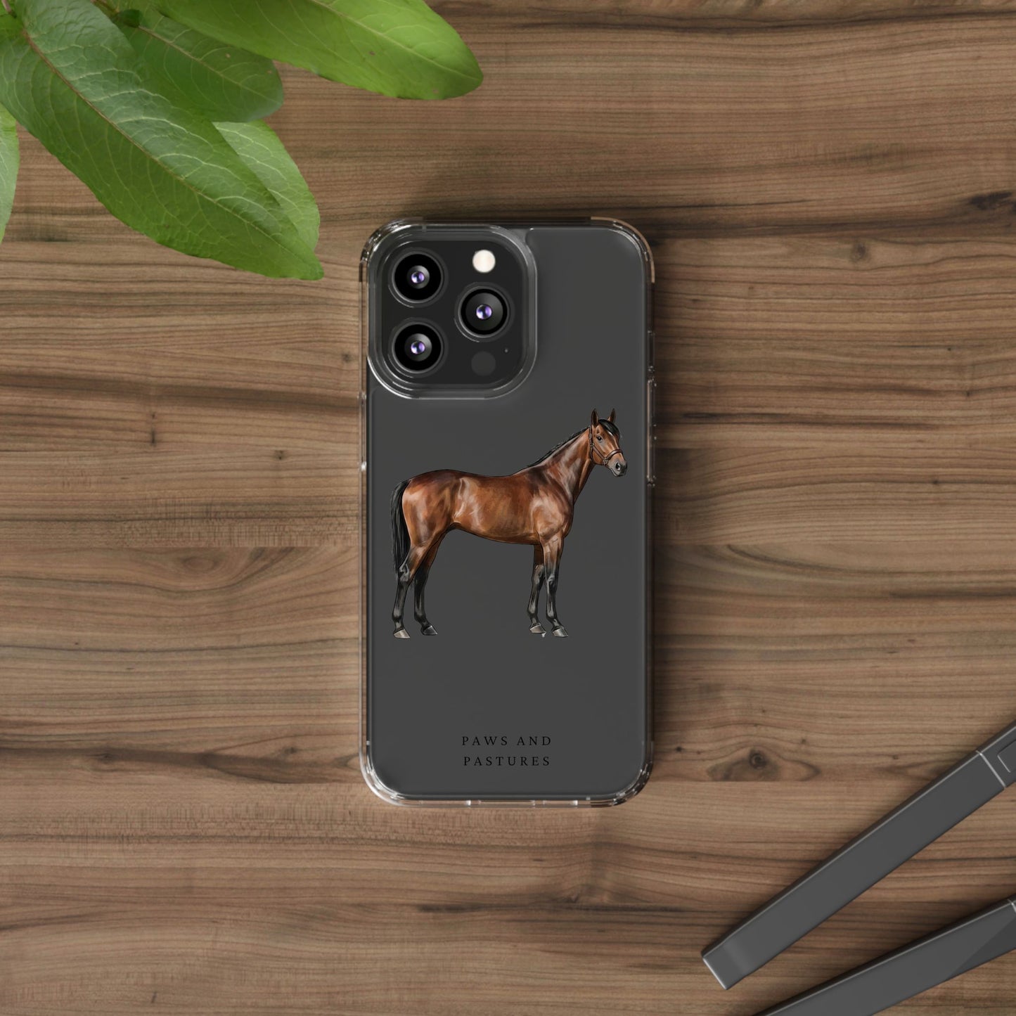 Horse iPhone Clear Case