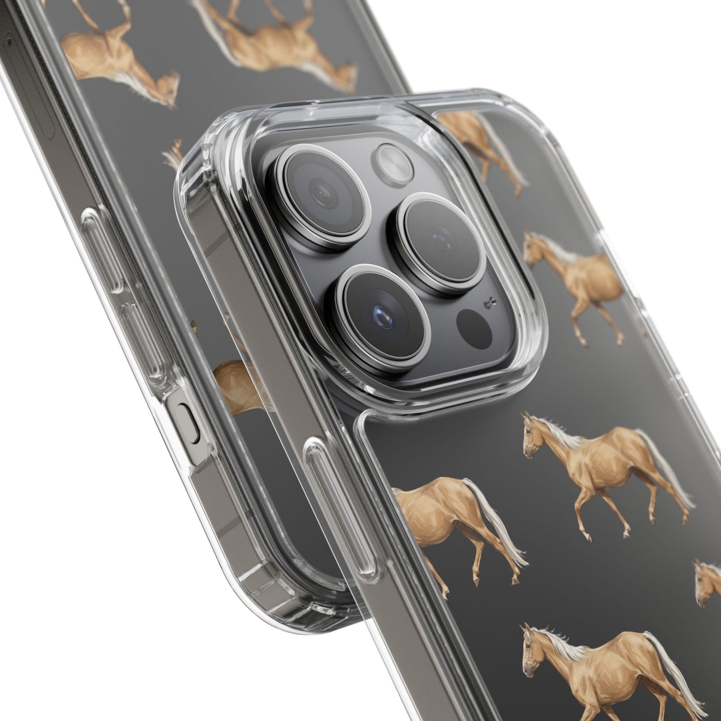 Horse Pattern iPhone Clear Case