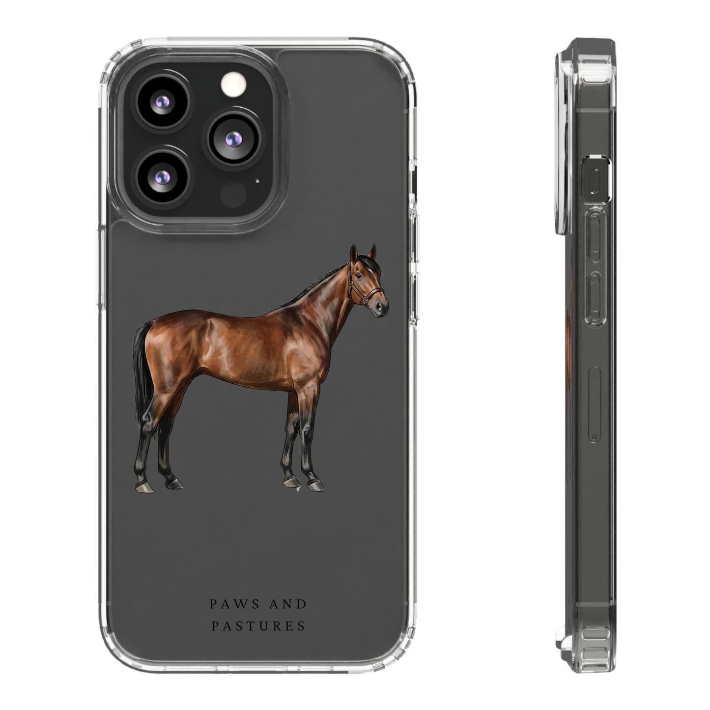 Horse iPhone Clear Case