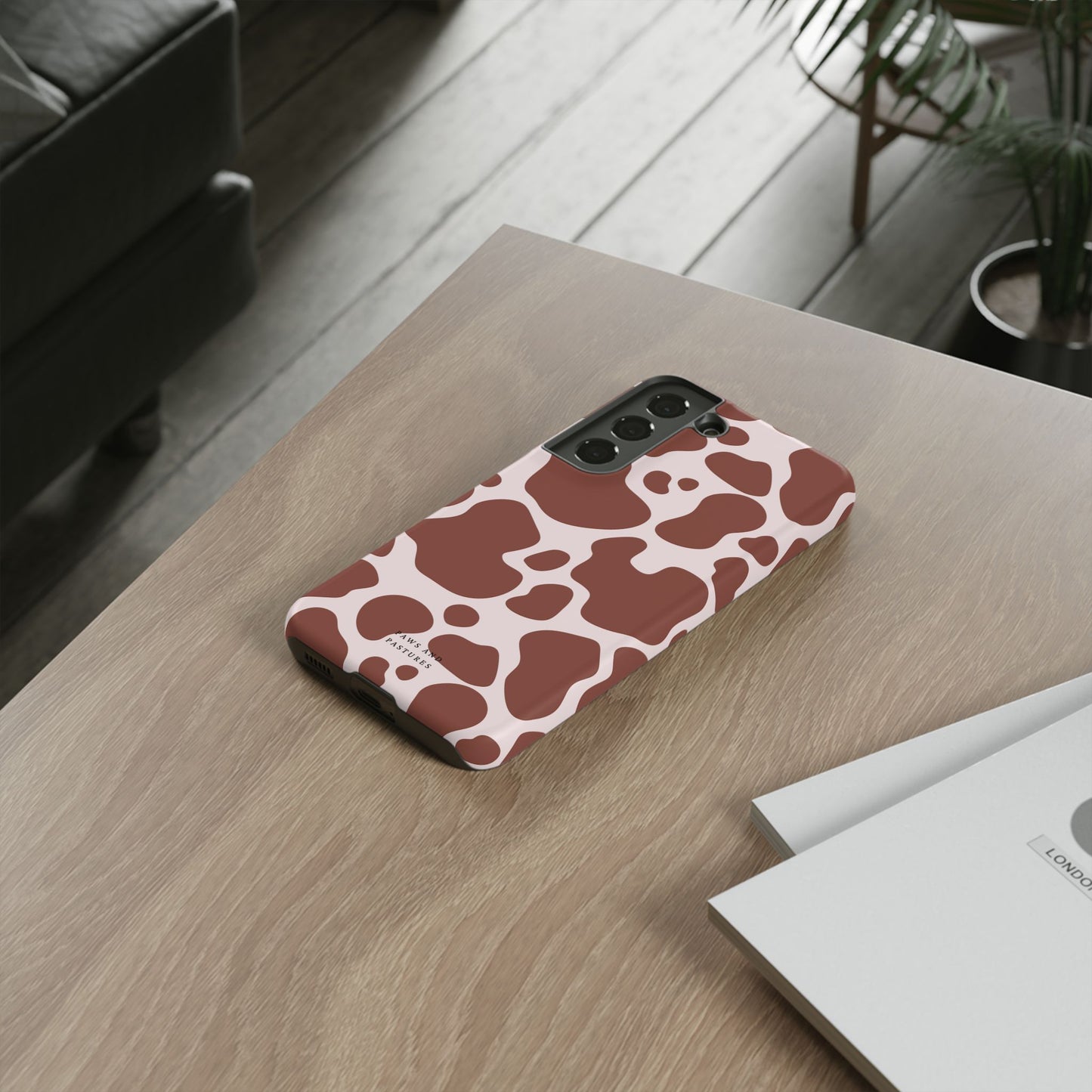 Cow Print Phone Case - Paws and Pastures