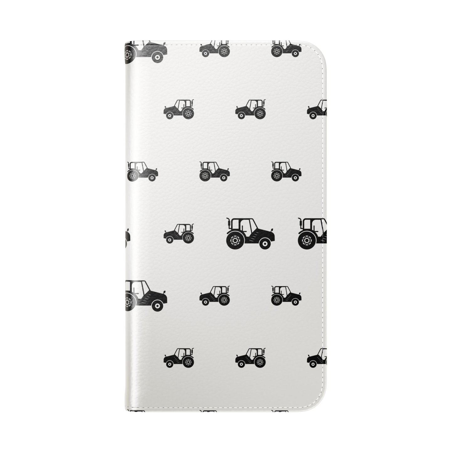 Tractor Pattern Flip Phone Case — Paws & Pastures Wallet Cover