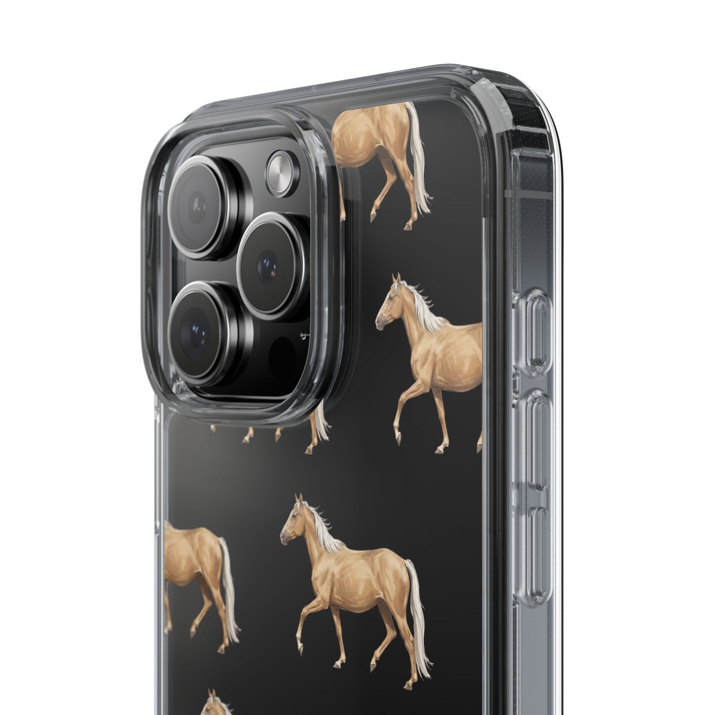 Horse Pattern iPhone Clear Case