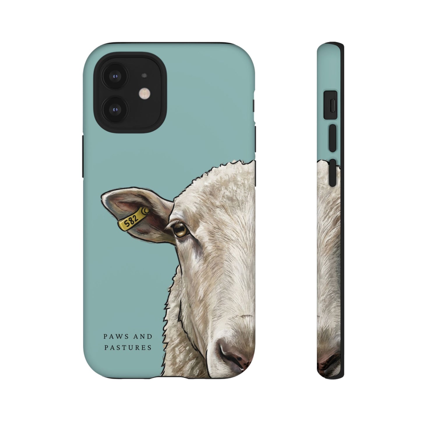 Teal Sheep Phone Case