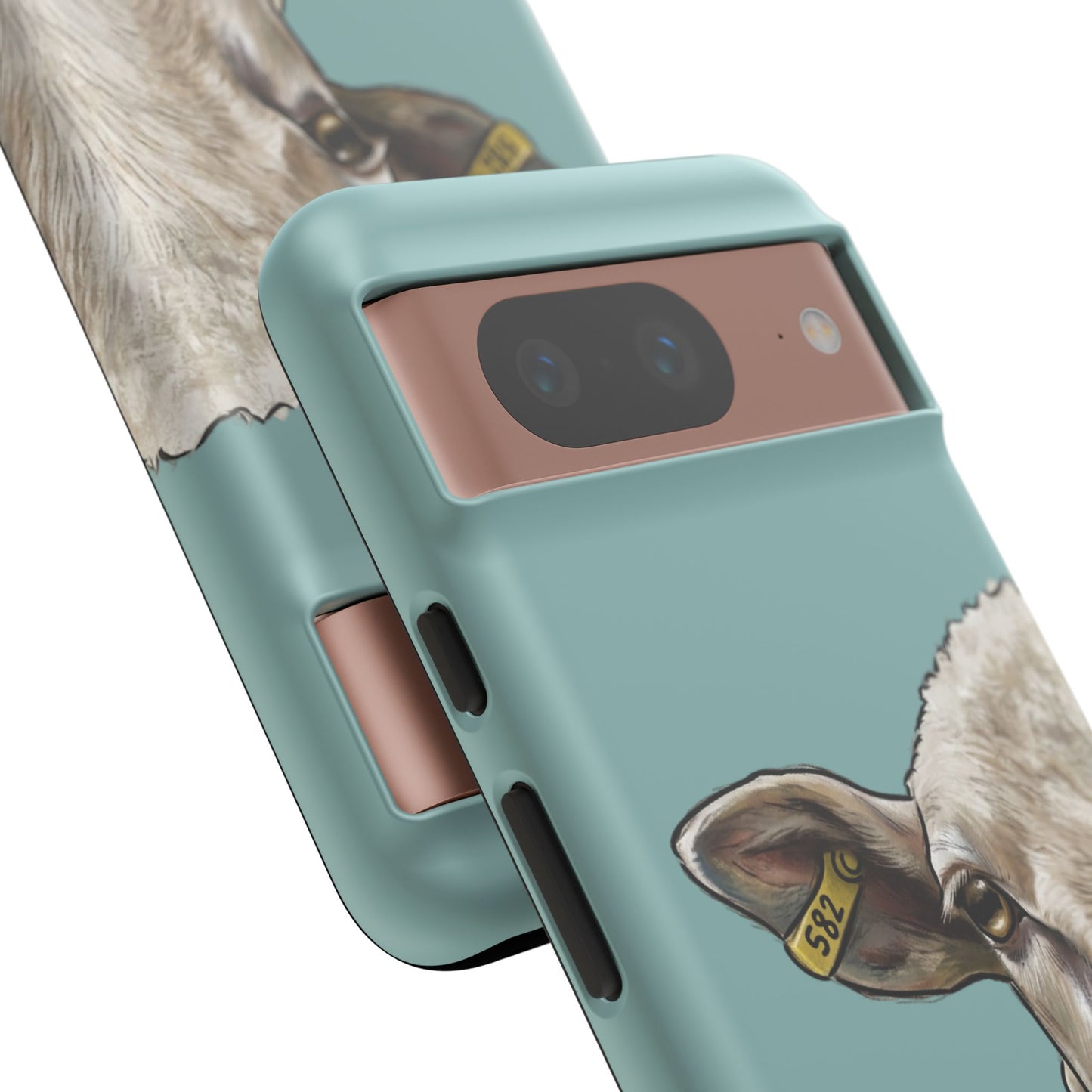 Teal Sheep Phone Case