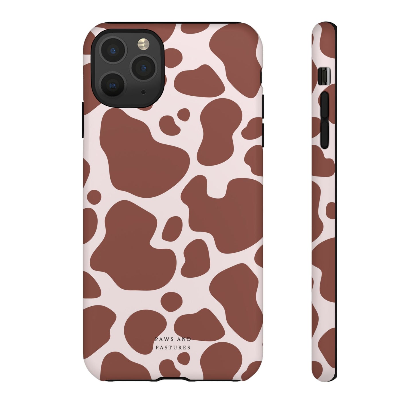 Cow Print Phone Case - Paws and Pastures