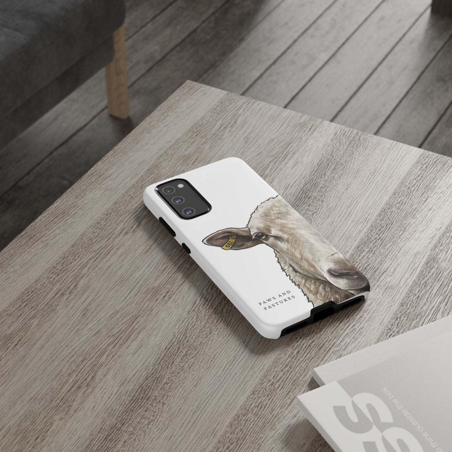 White Sheep Phone Case