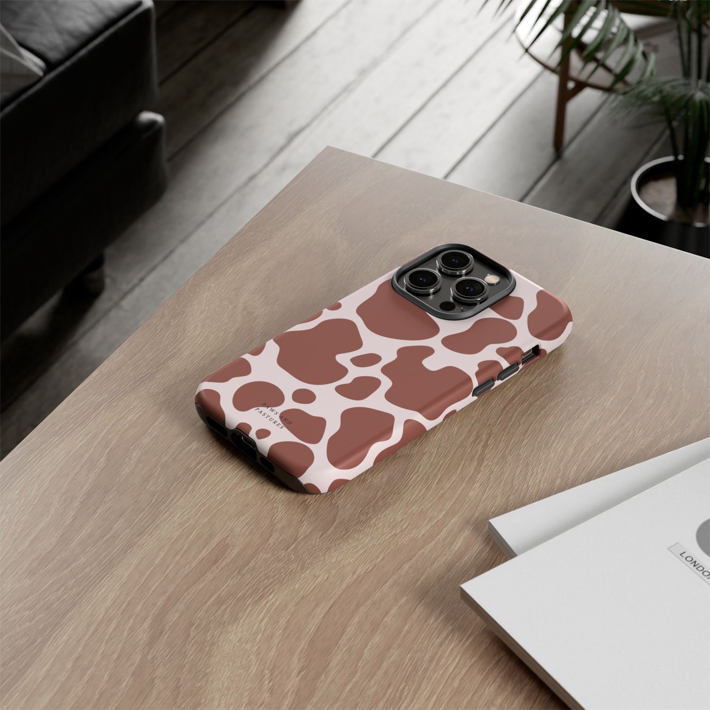 Cow Print Phone Case - Paws and Pastures