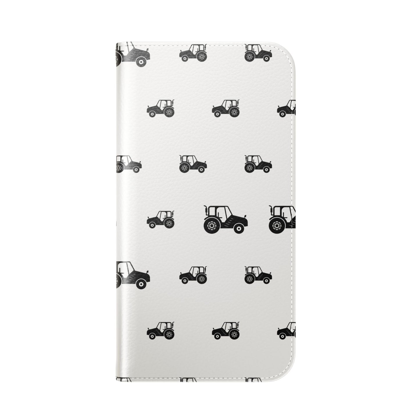 Tractor Pattern Flip Phone Case — Paws & Pastures Wallet Cover