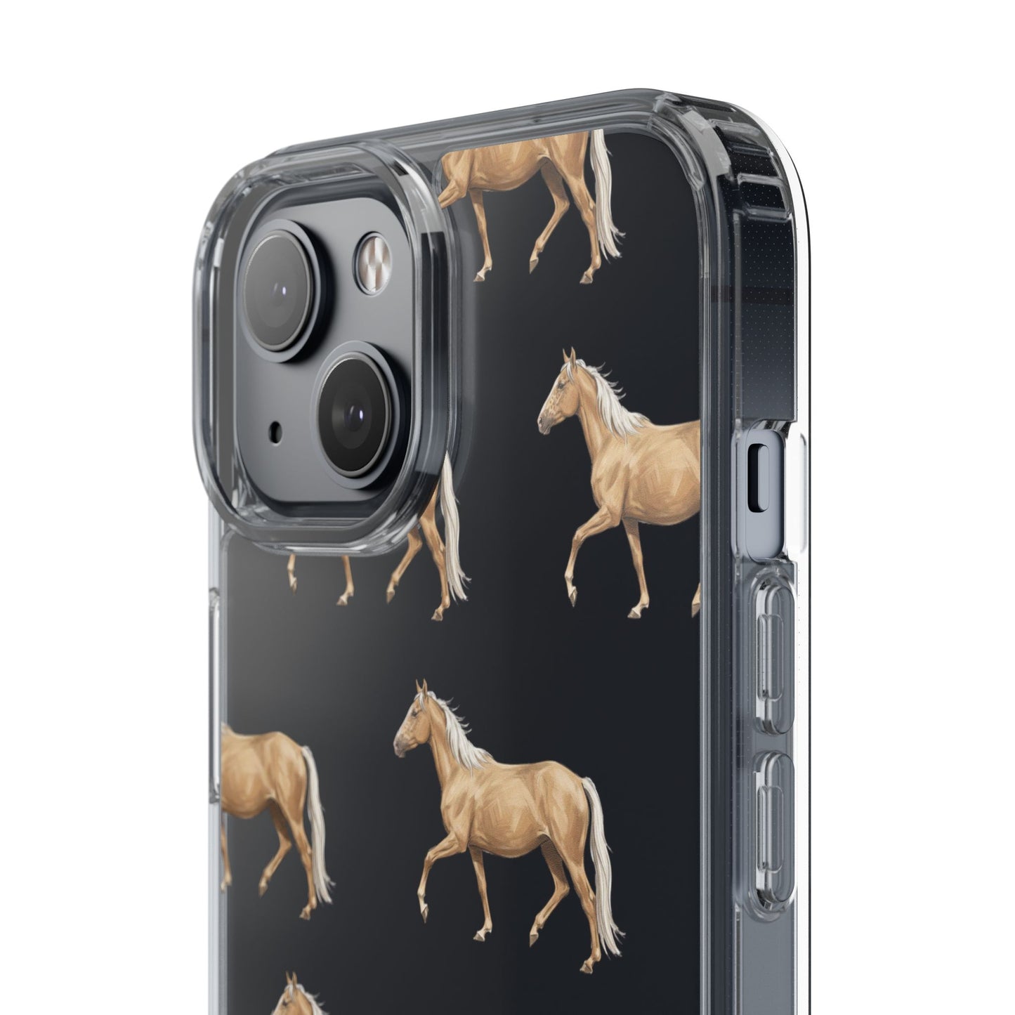 Horse Pattern iPhone Clear Case