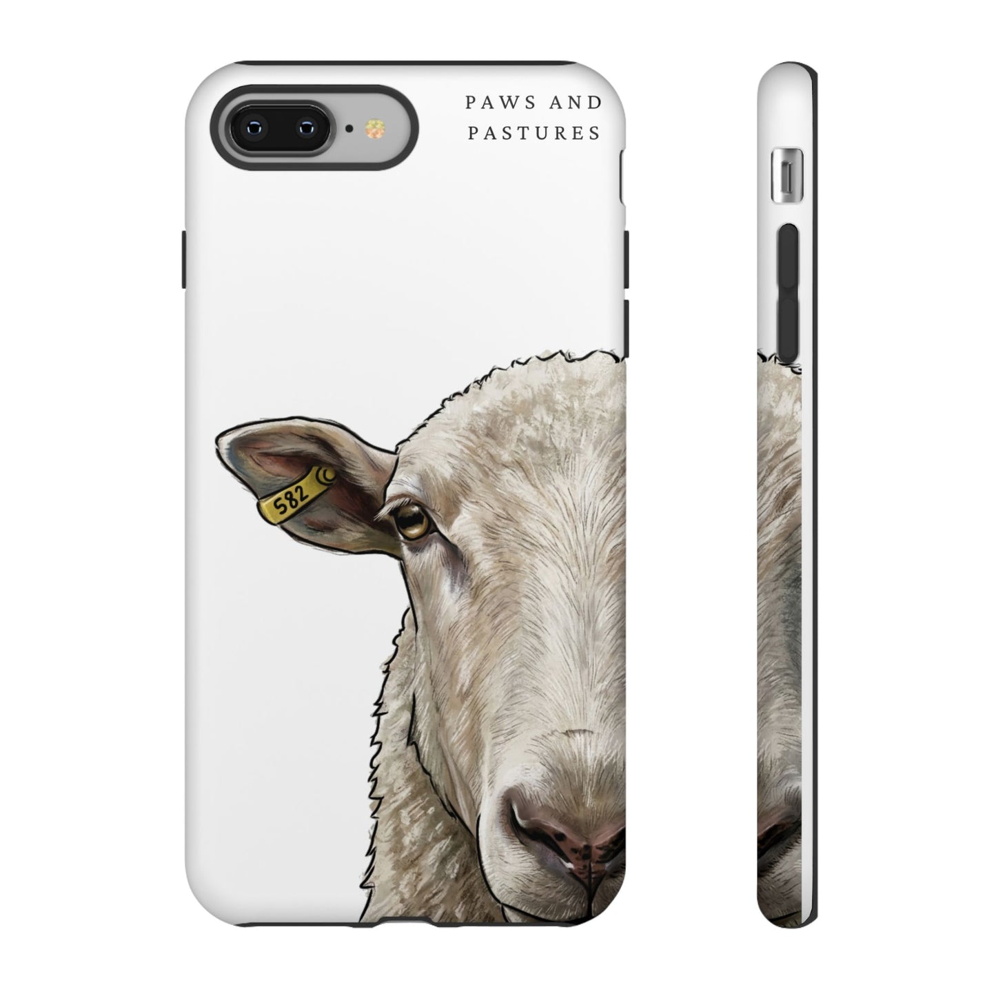 White Sheep Phone Case