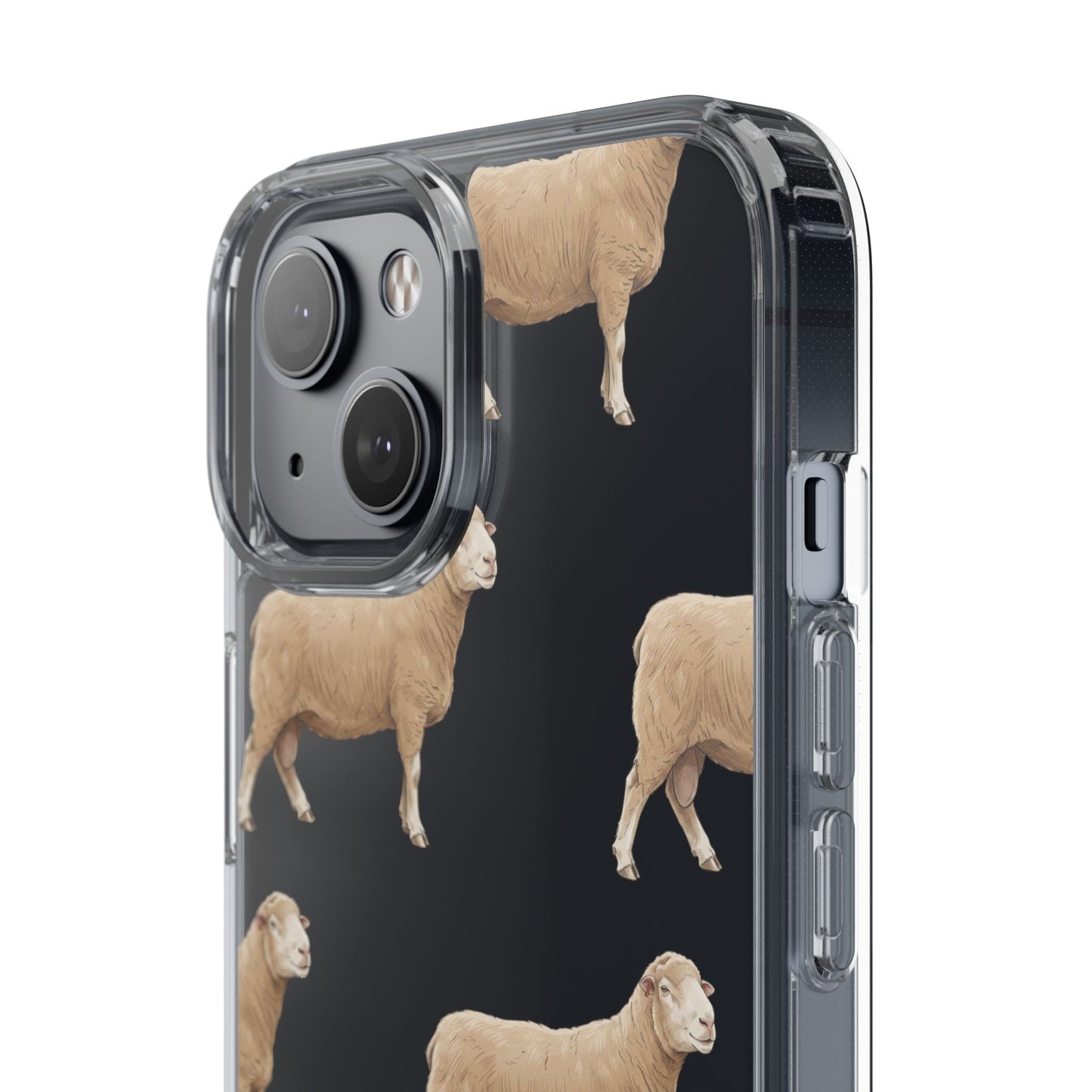 Dorset Sheep Pattern iPhone Clear Case