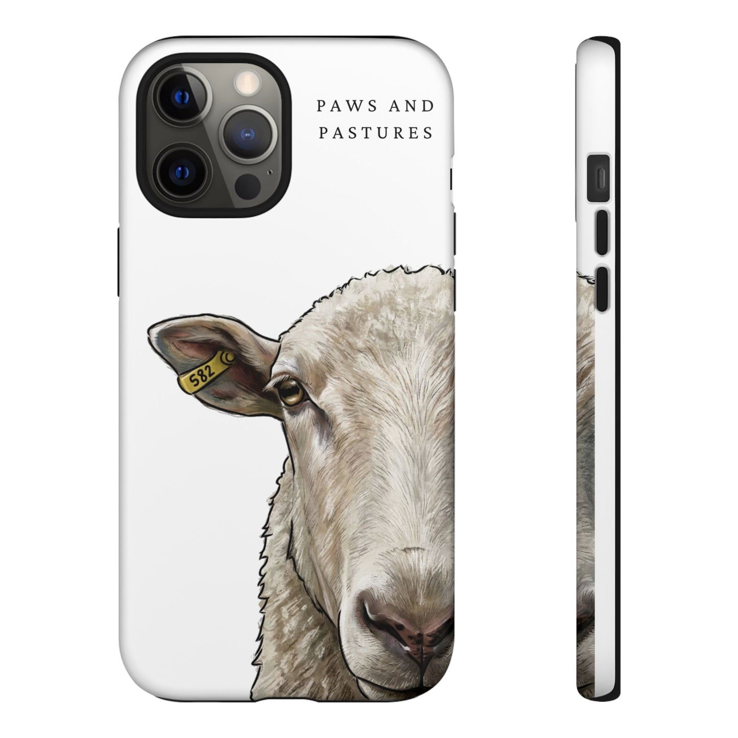 White Sheep Phone Case