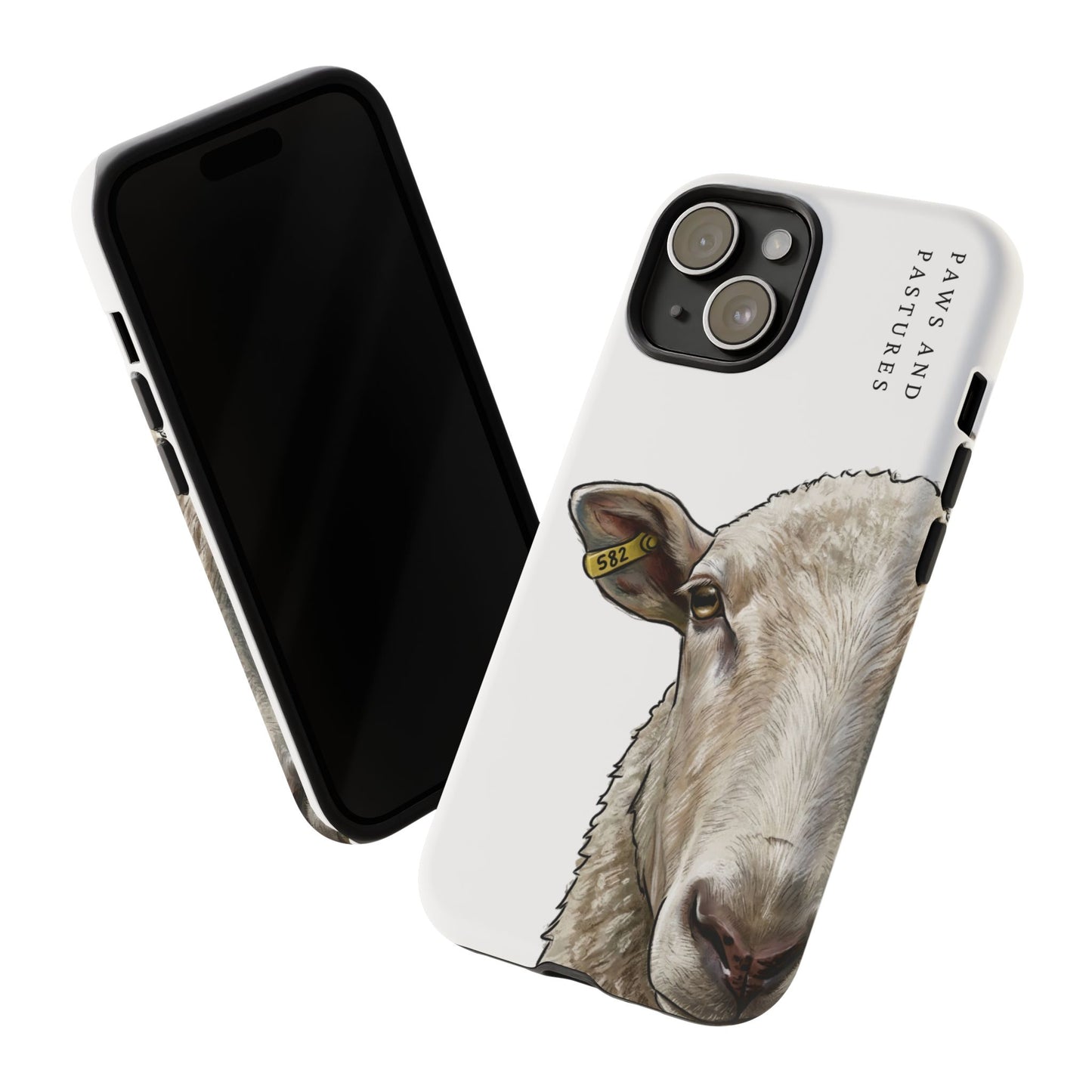 White Sheep Phone Case