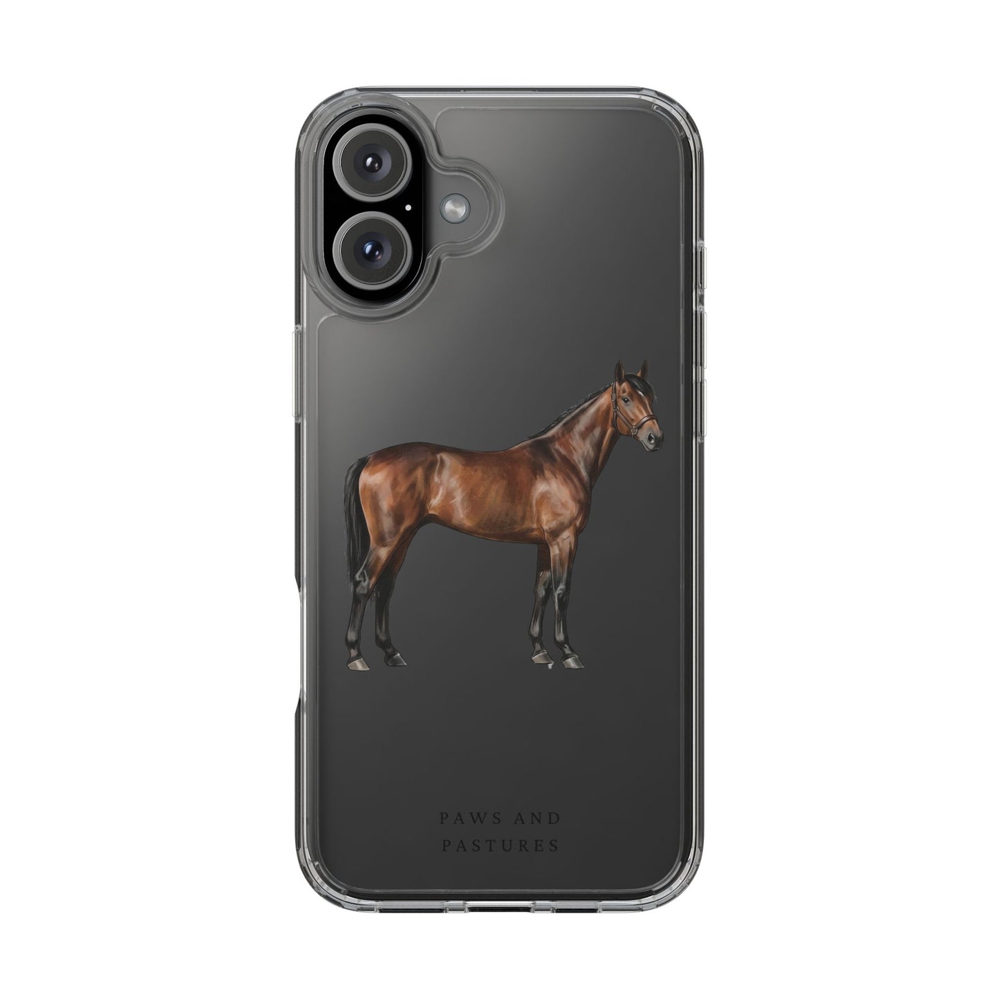 Horse iPhone Clear Case