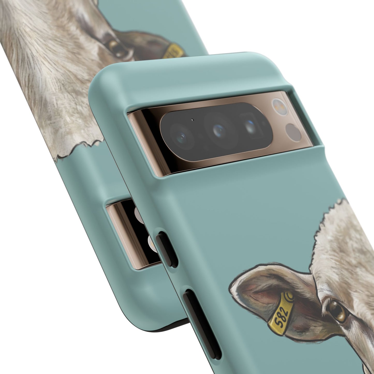 Teal Sheep Phone Case