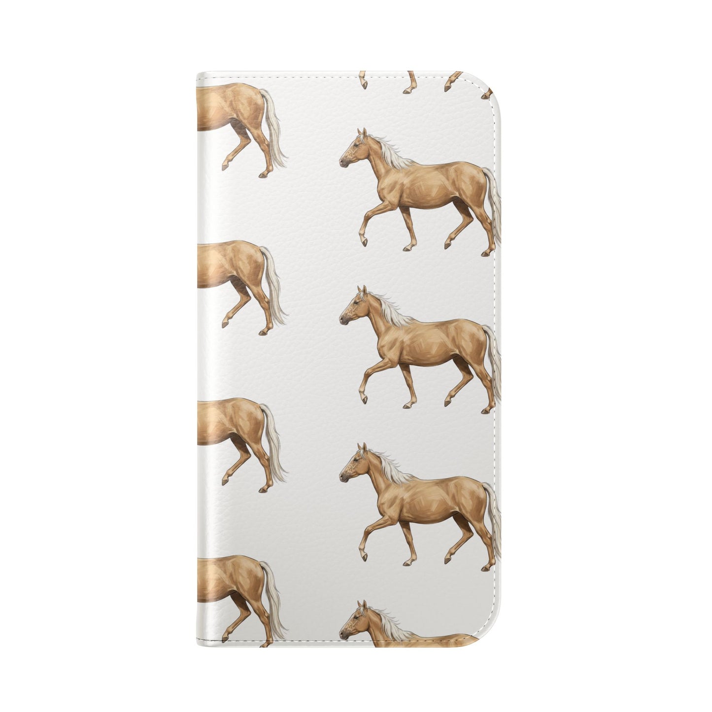 Horse Pattern iPhone Flip Case