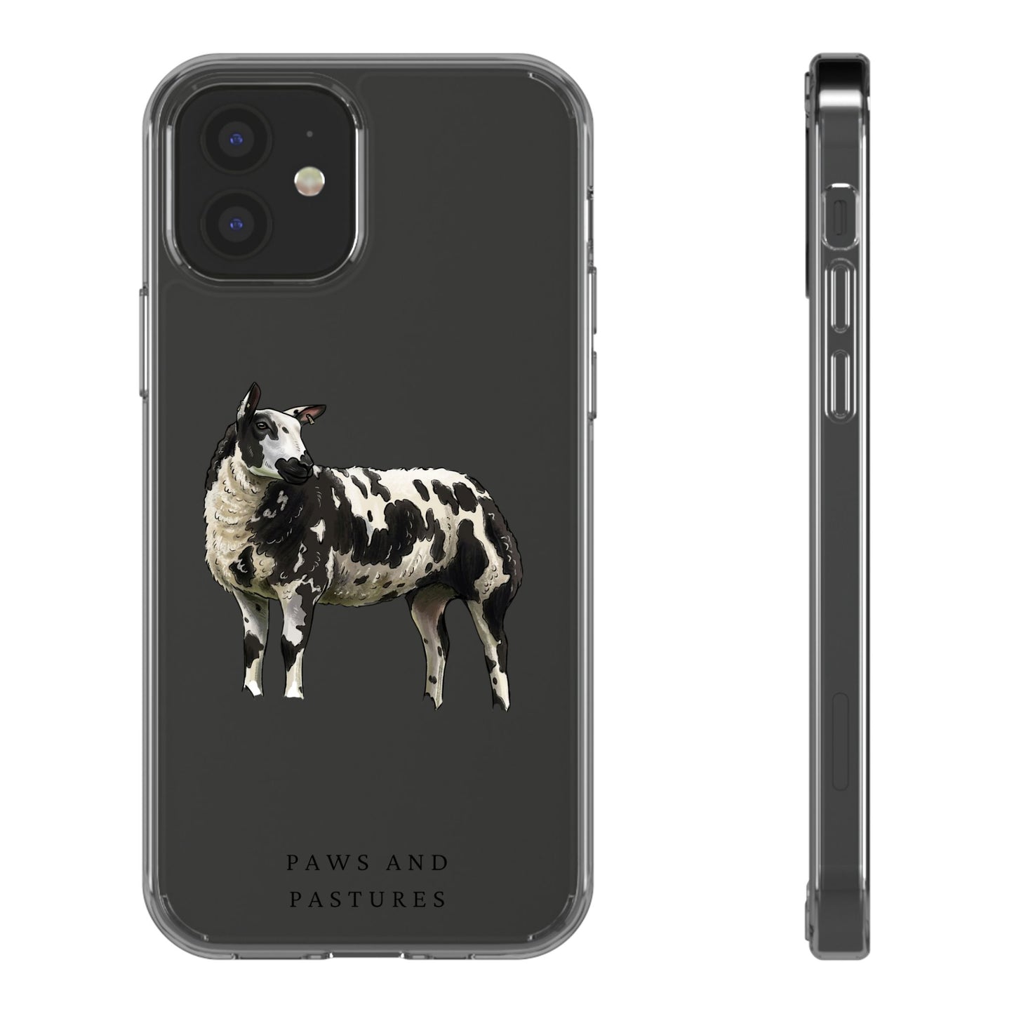 Dutch Spotted Sheep iPhone Clear Case