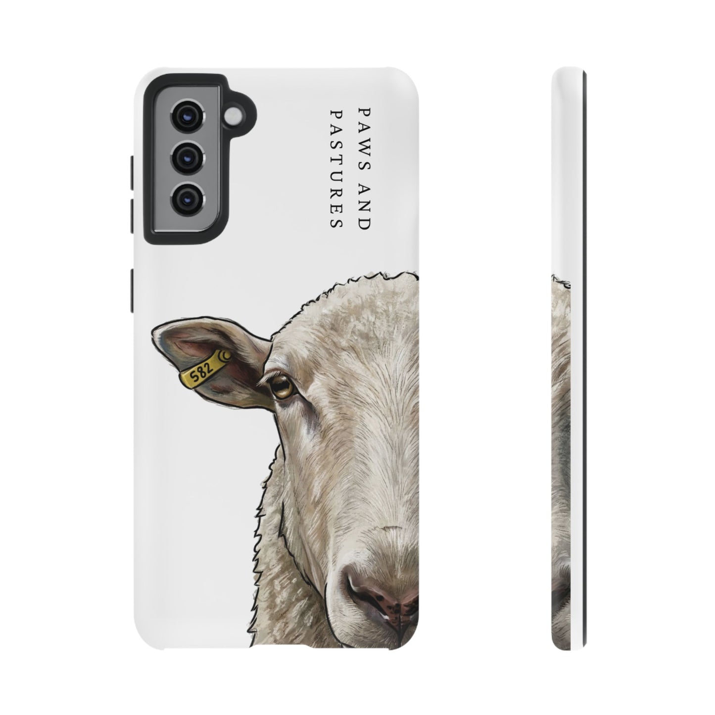 White Sheep Phone Case