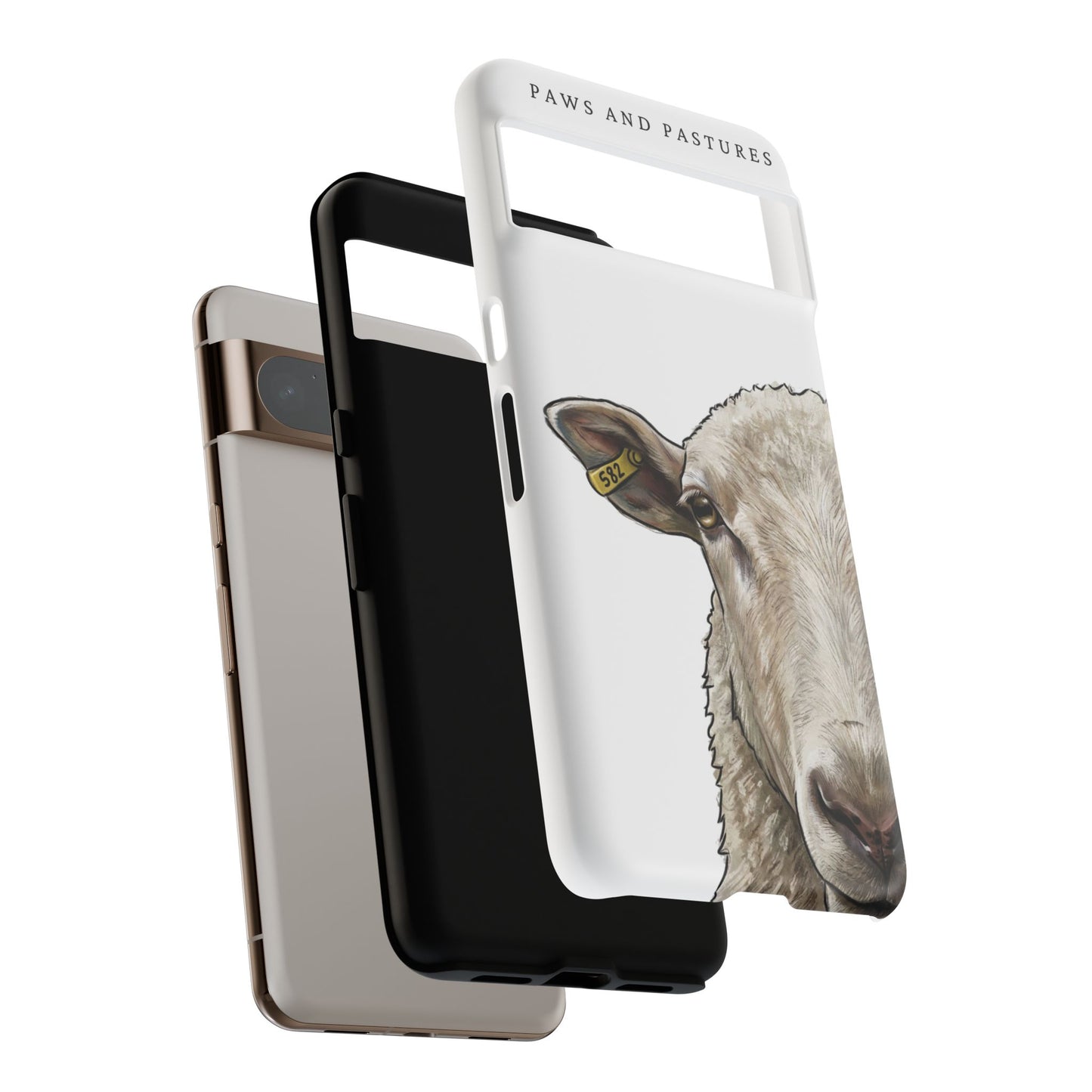 White Sheep Phone Case