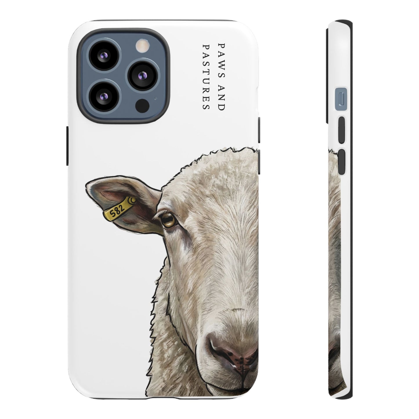 White Sheep Phone Case