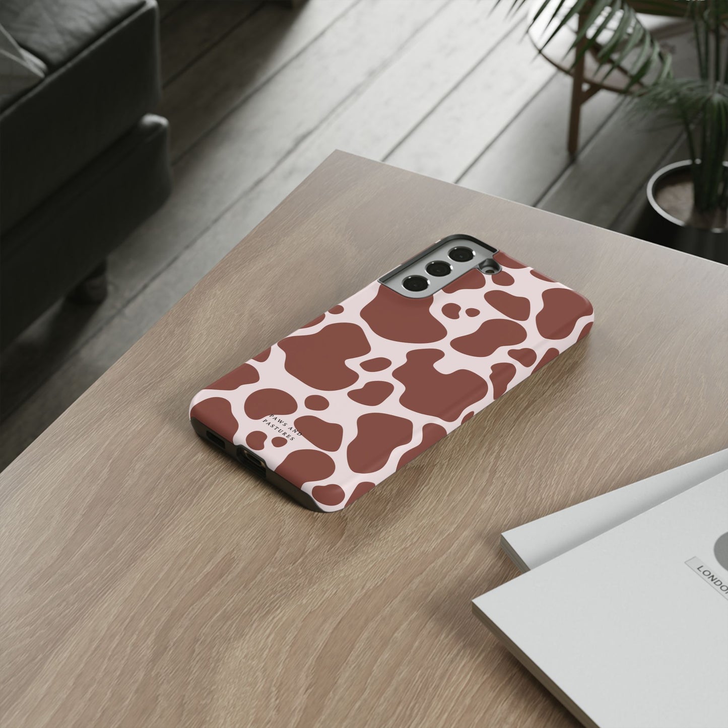 Cow Print Phone Case - Paws and Pastures