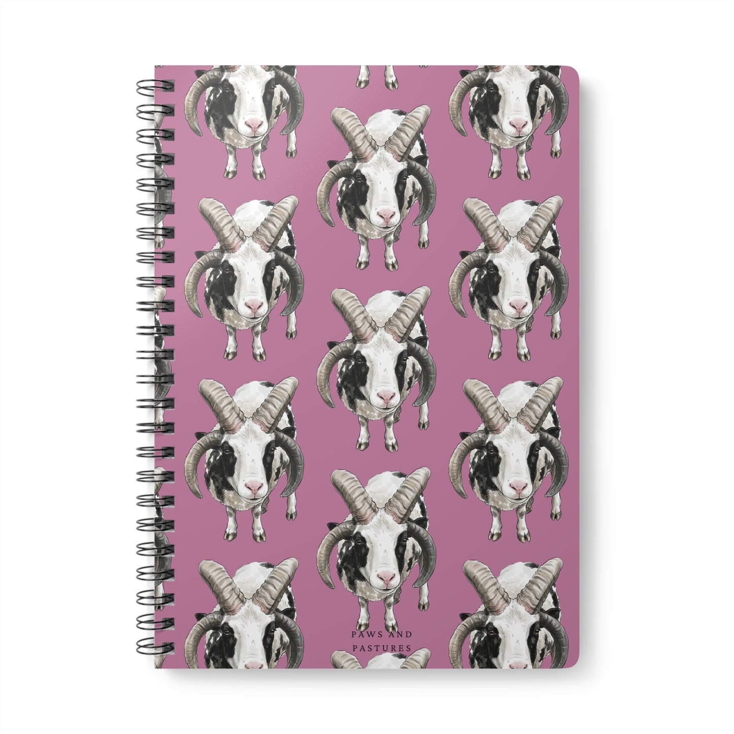Jacob Sheep Pattern A5 Notebook