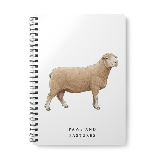 Dorset Sheep A5 Notebook