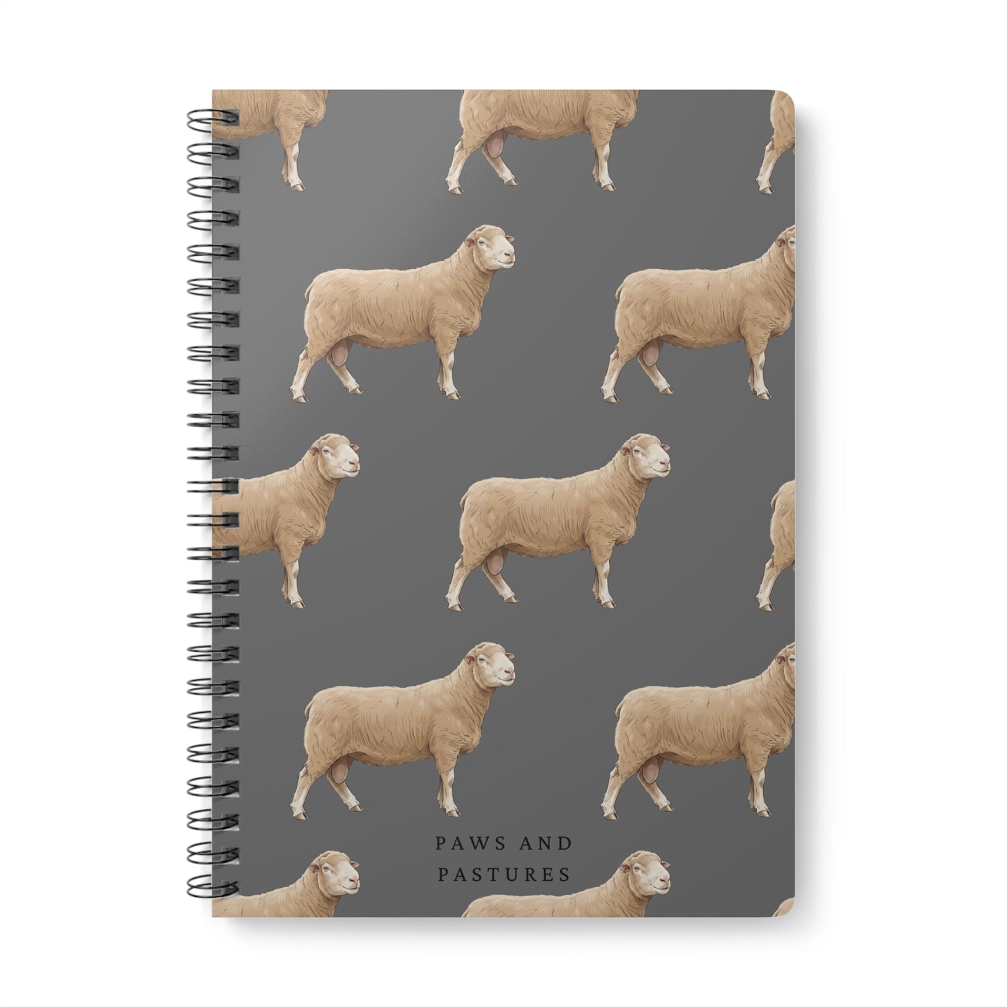 Dorset Sheep Pattern A5 Notebook