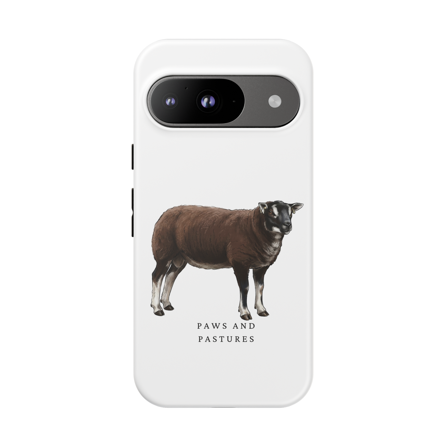 Badger Face Texel Sheep Phone Case - Google, Huawei, Motorola, Oneplus, Xiaomi