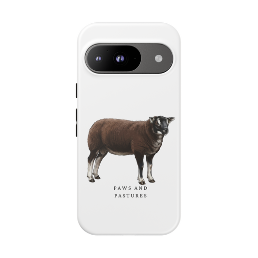 Badger Face Texel Sheep Phone Case - Google, Huawei, Motorola, Oneplus, Xiaomi