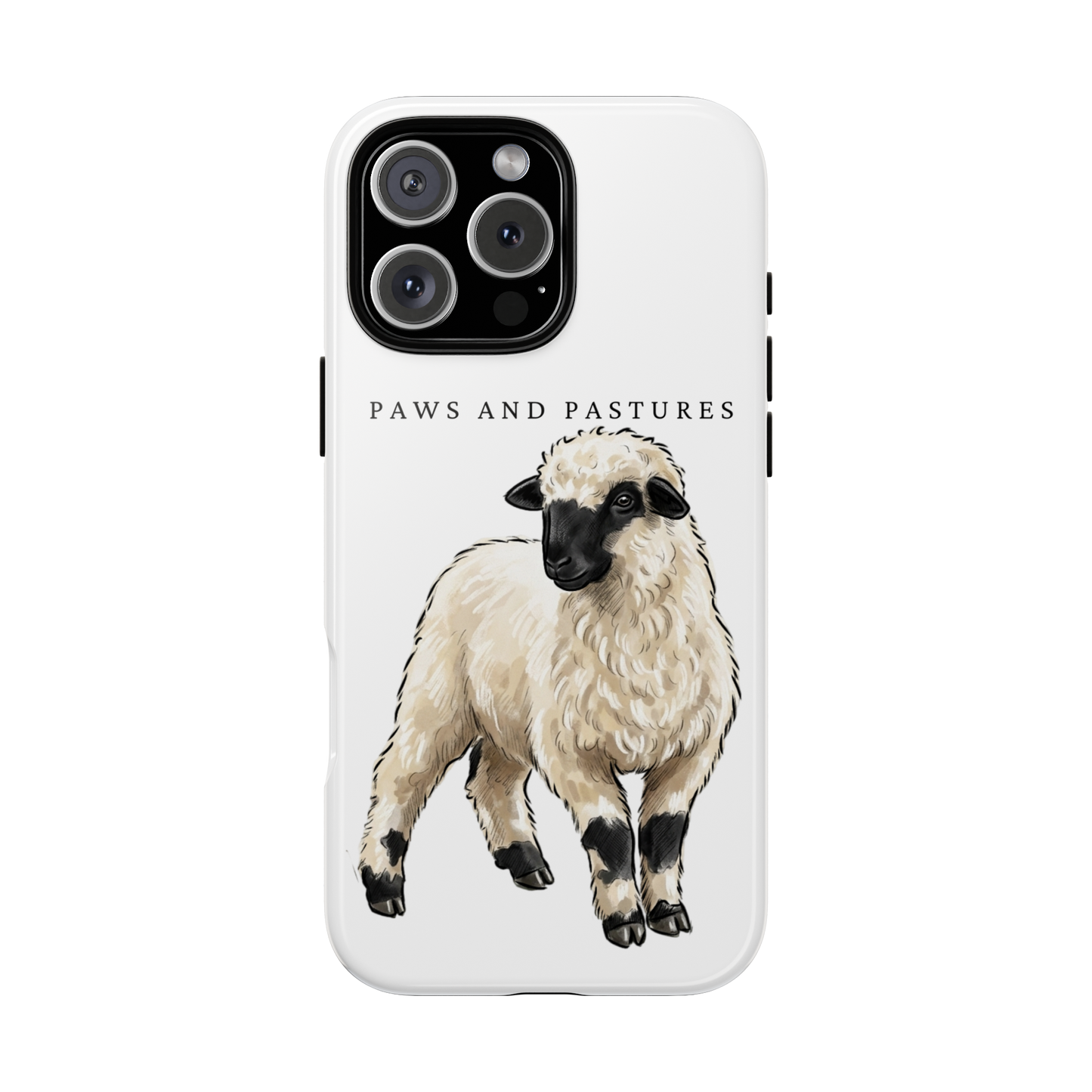 Valais Blacknose Sheep iPhone Case