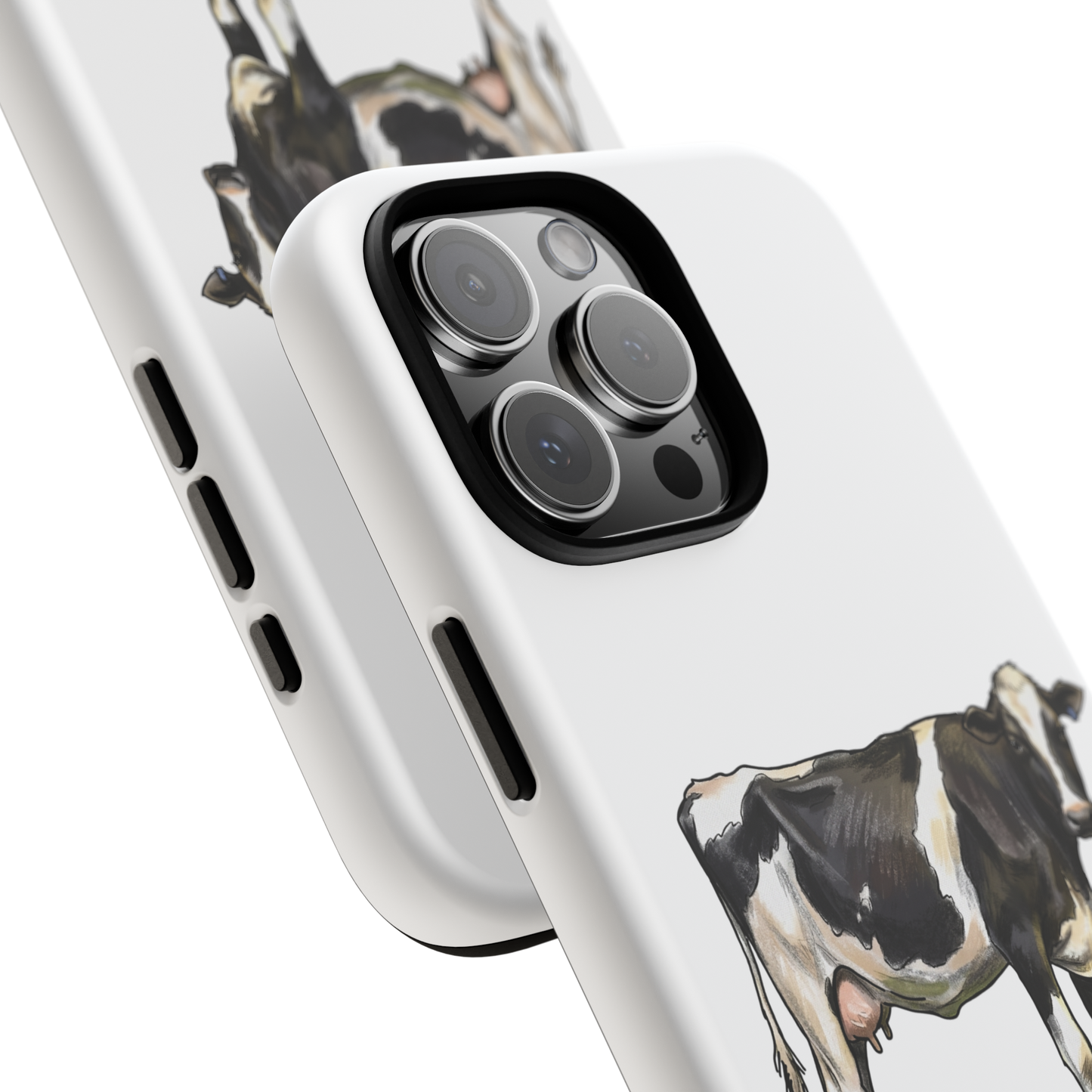 Holstein cow full body phone case