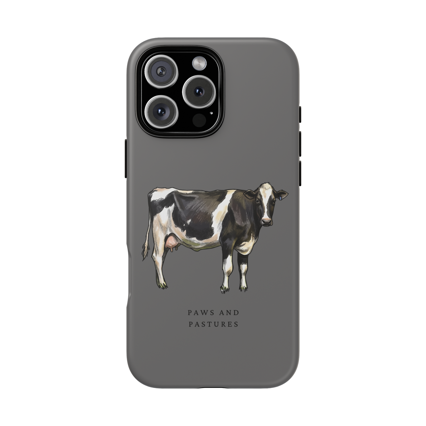 Holstein cow full body phone case
