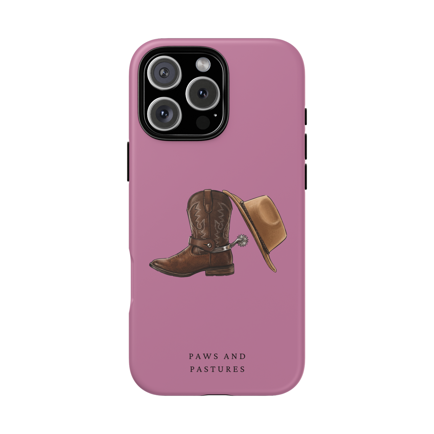 Spurs and Hat iPhone Case