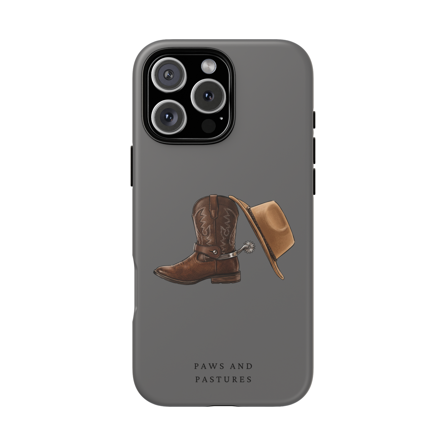 Spurs and Hat iPhone Case