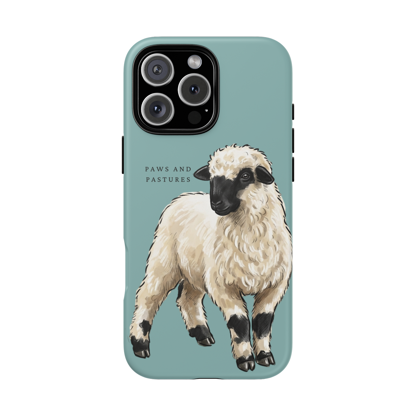 Valais Blacknose Sheep iPhone Case