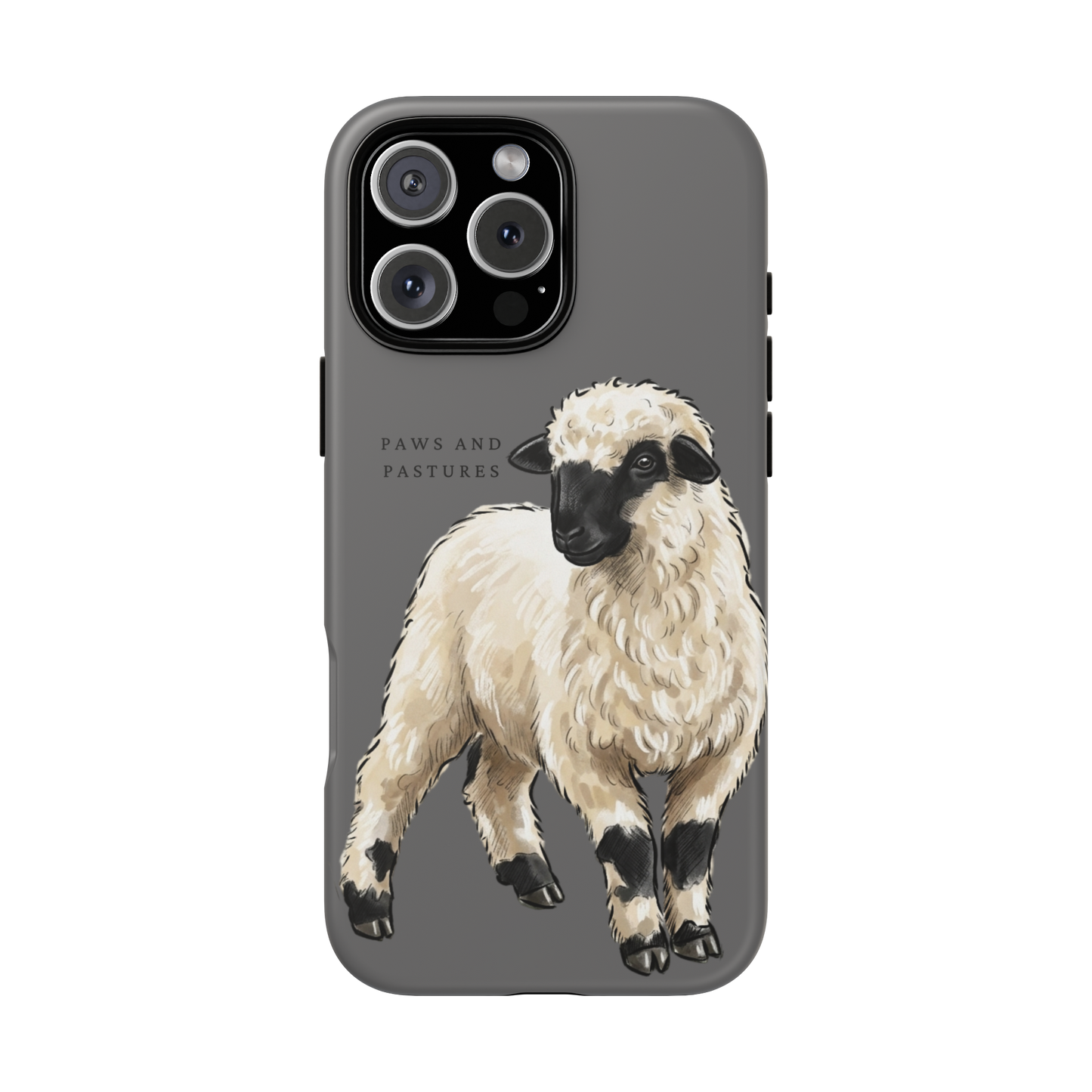 Valais Blacknose Sheep iPhone Case