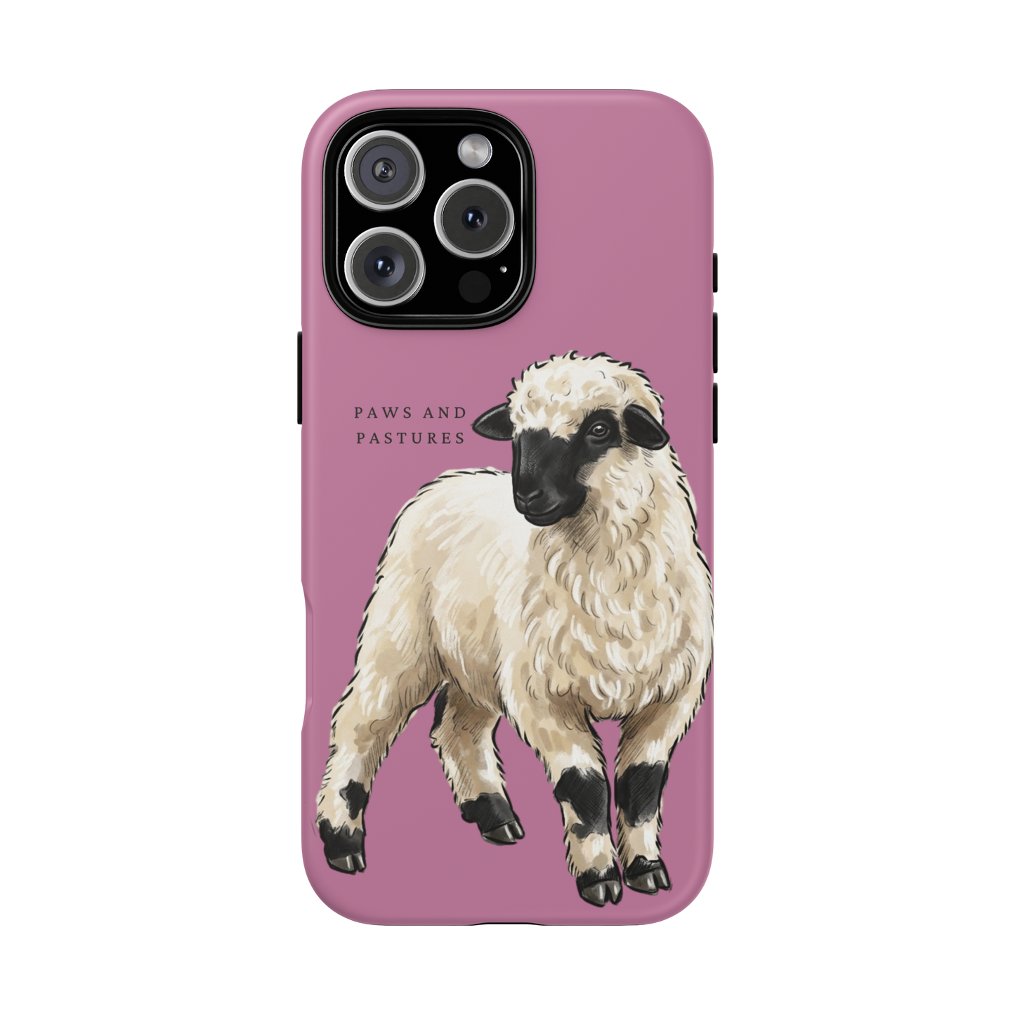 Valais Blacknose Sheep iPhone Case