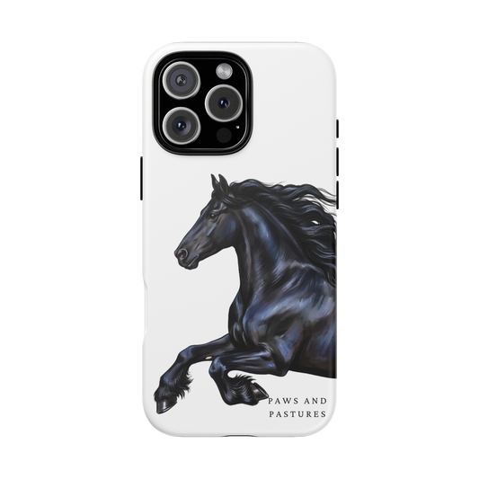 Friesian Horse Phone Case
